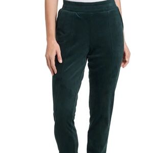1. State velour joggers
